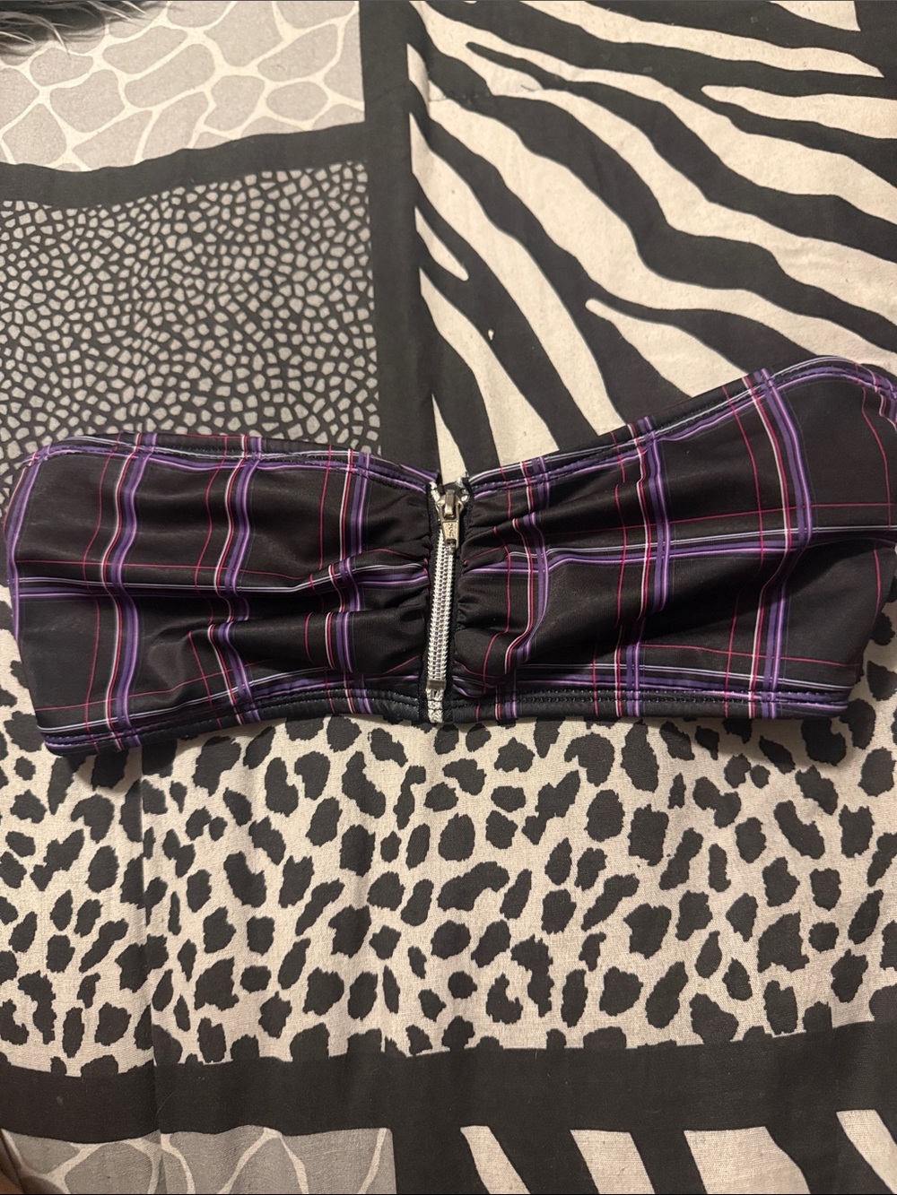 Strapless Hurley Swim Top Size Medium